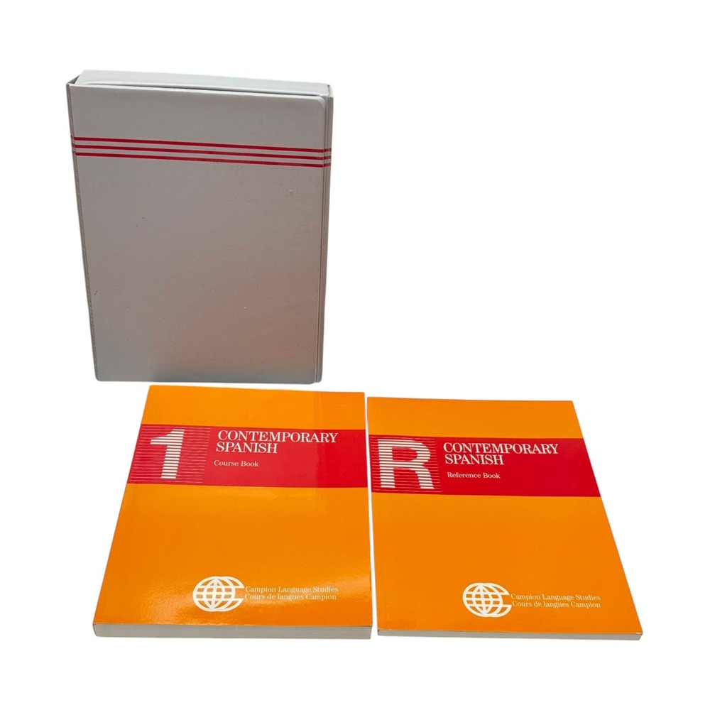 Campion Learn Spanish PB Book Language Learning Course 2 Book Set 1990